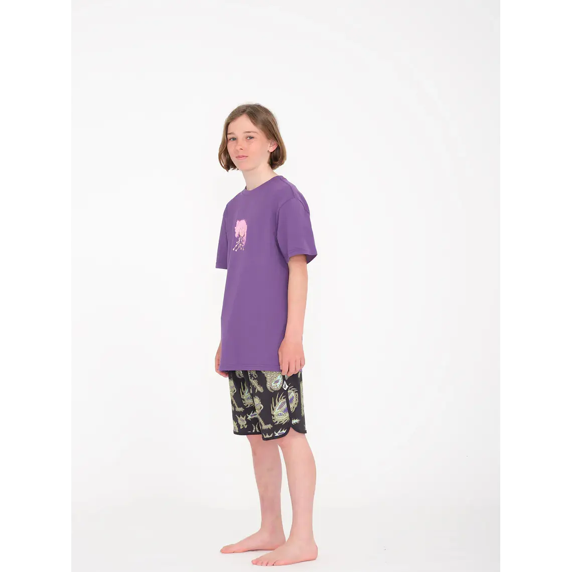 Boardshort Volcom Kids Fa Tetsunori Mod Scallop 3