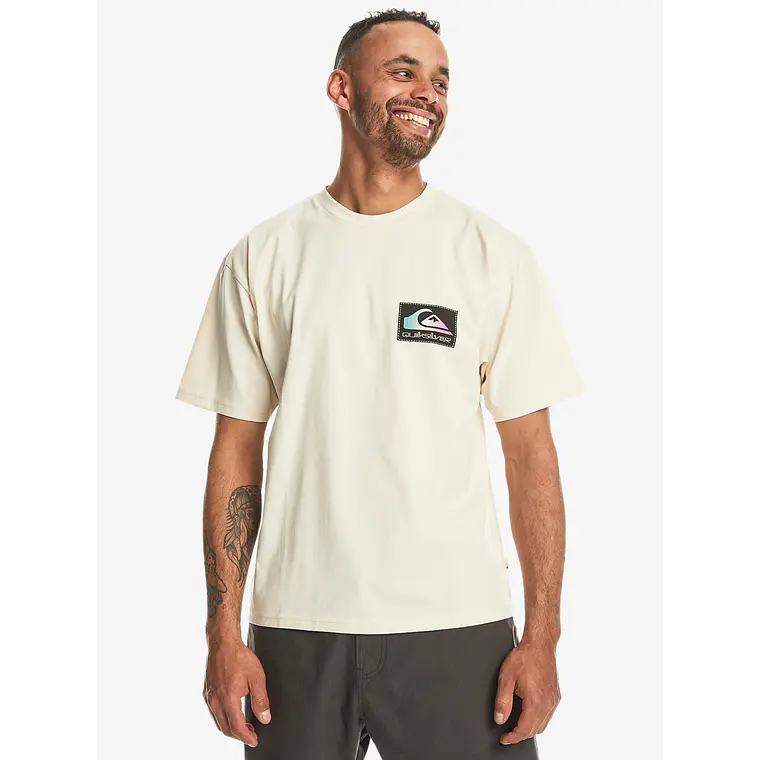 T-Shirt Quiksilver Mens Back Flash Ss 2