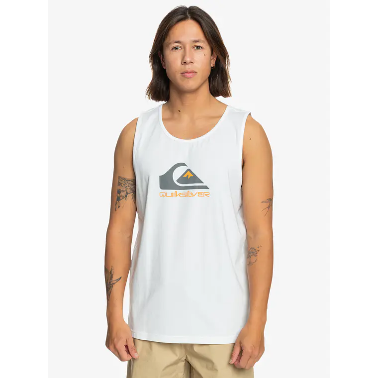 T-Shirt Alças Quiksilver Mens Comp Logo Tank 1
