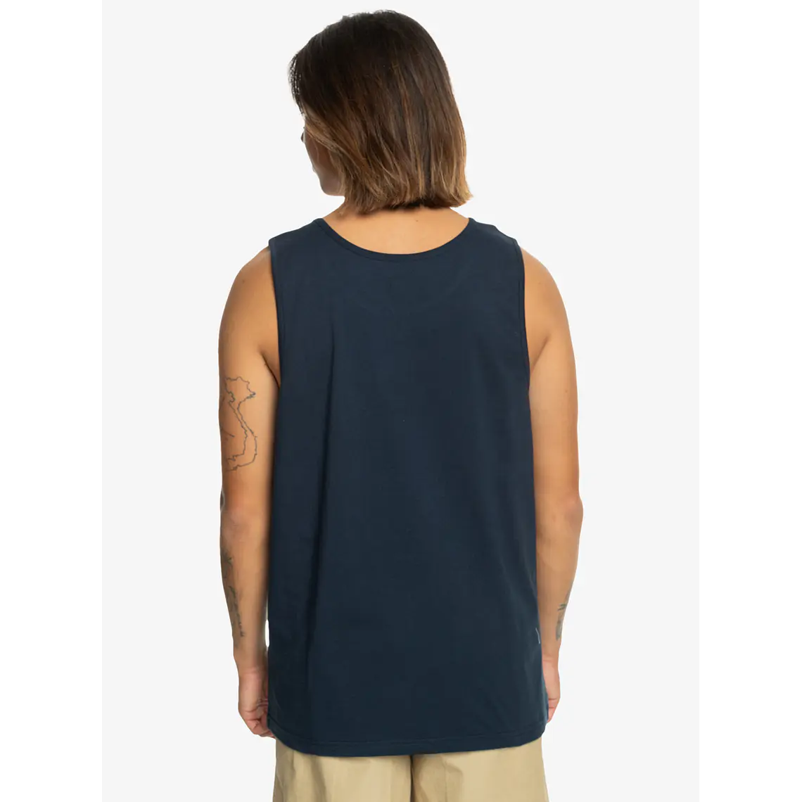 T-Shirt Alças Quiksilver Mens Comp Logo Tank 2