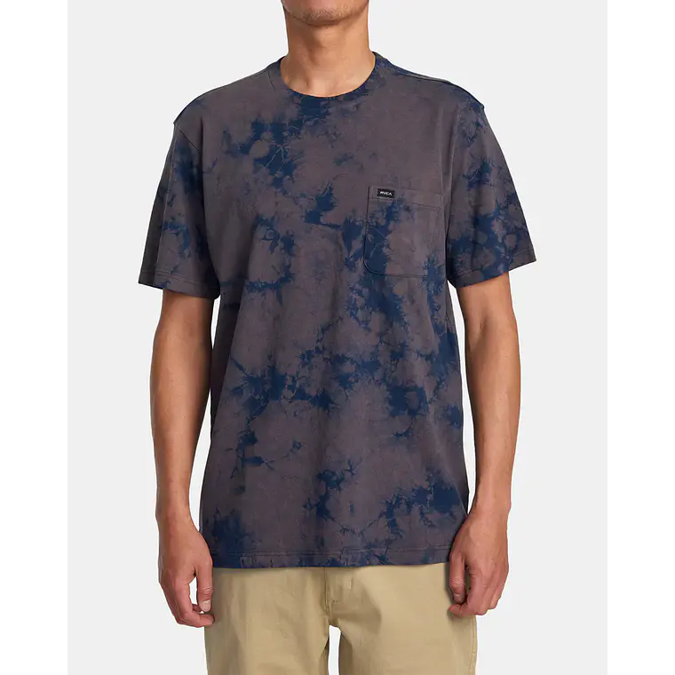 T-Shirt Rvca Manic Shock Wash Crew 1