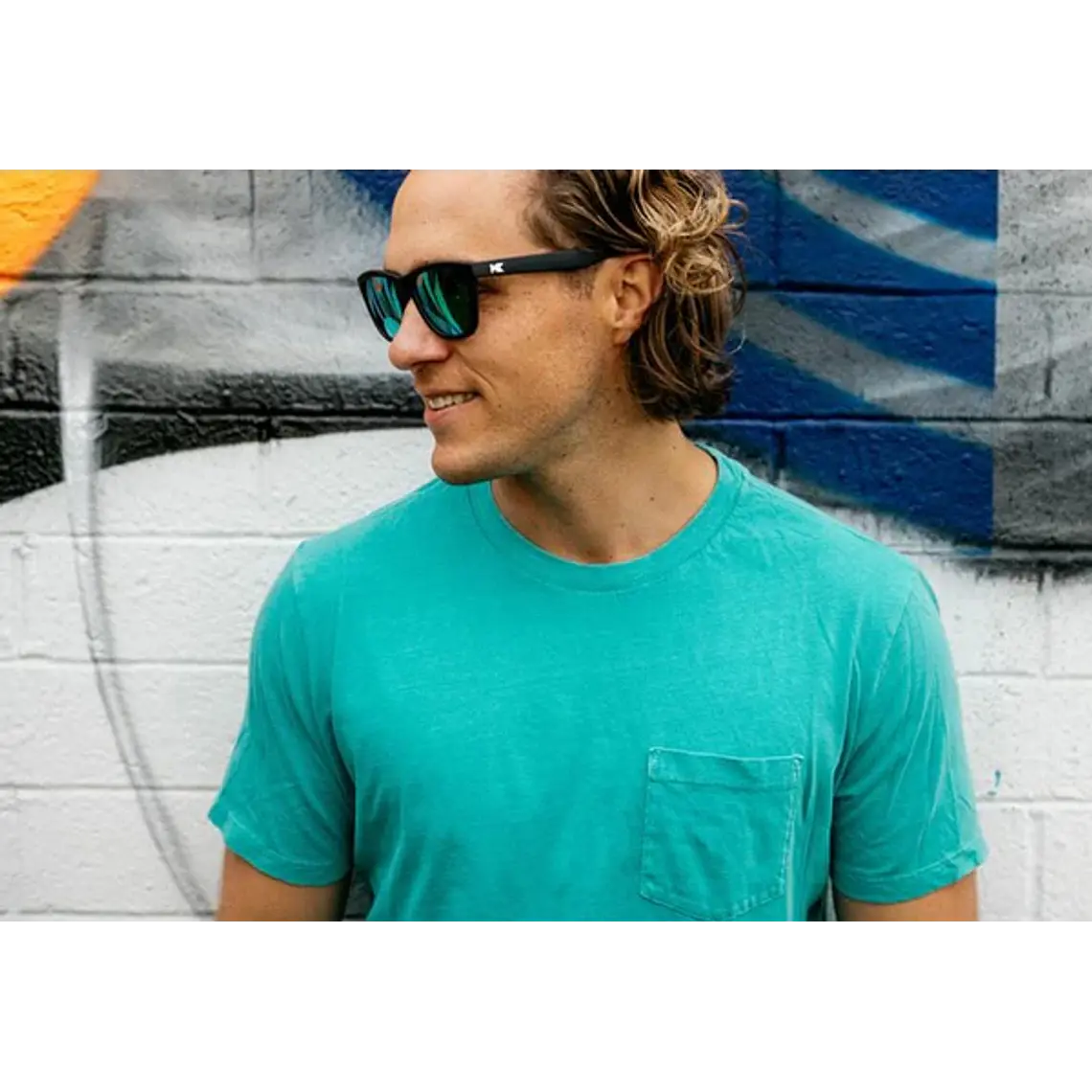 Oculos KN Premiums Black/Green Moon 4