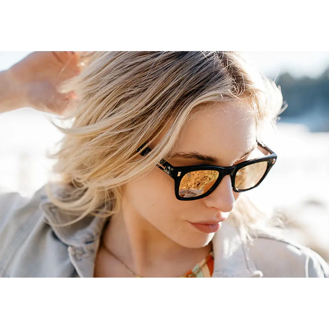 Oculos KN Seventy Nines Black/Peach 4