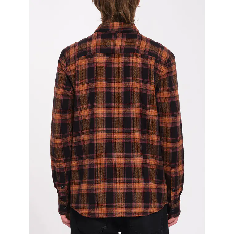 Camisa Volcom Mens Baystone Flannel 2