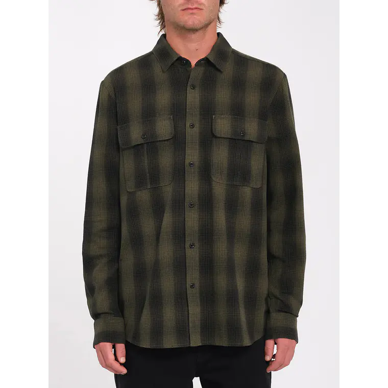 Camisa Volcom Mens Shadowstone Flannel 1