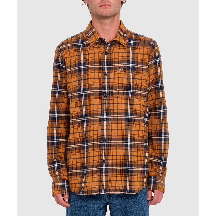 Camisa Volcom Mens Caden Plaid 1