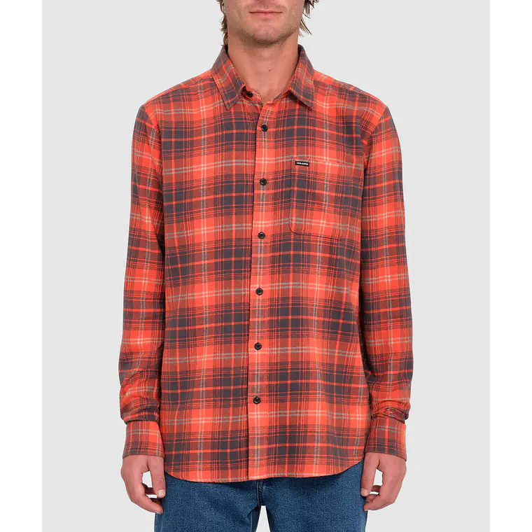 Camisa Volcom Mens Caden Plaid 1