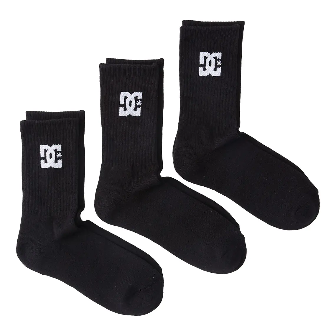 Meias DC Mens Spp Dc Crew 3Pk 1