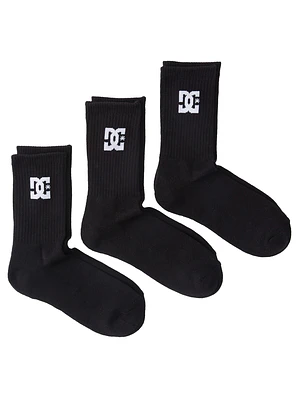 Meias DC Mens Spp Dc Crew 3Pk