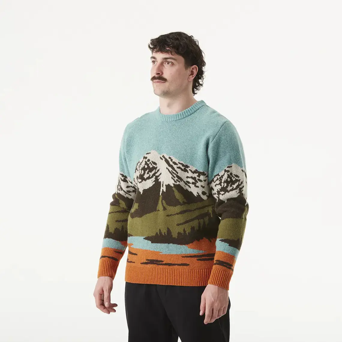 Polar Picture Mens Gibow Knit Sweater 1