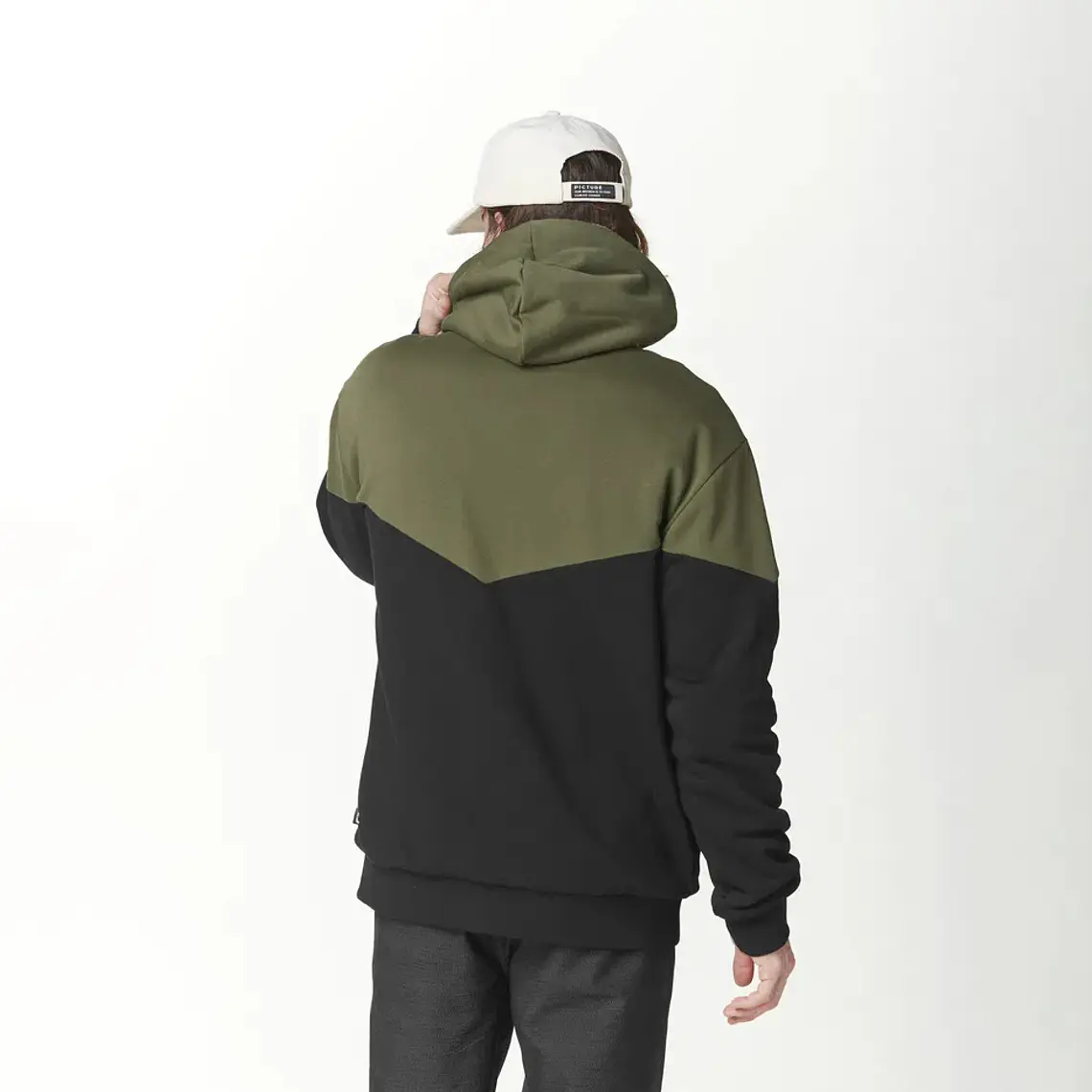 Sweat ZH Picture Mens Basement Plush Zip Hoodie 3