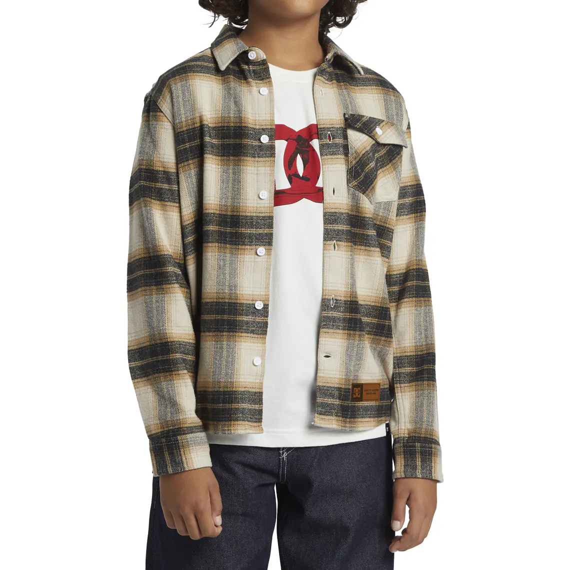 Camisa DC Kids Marshal Flannel Boy 1