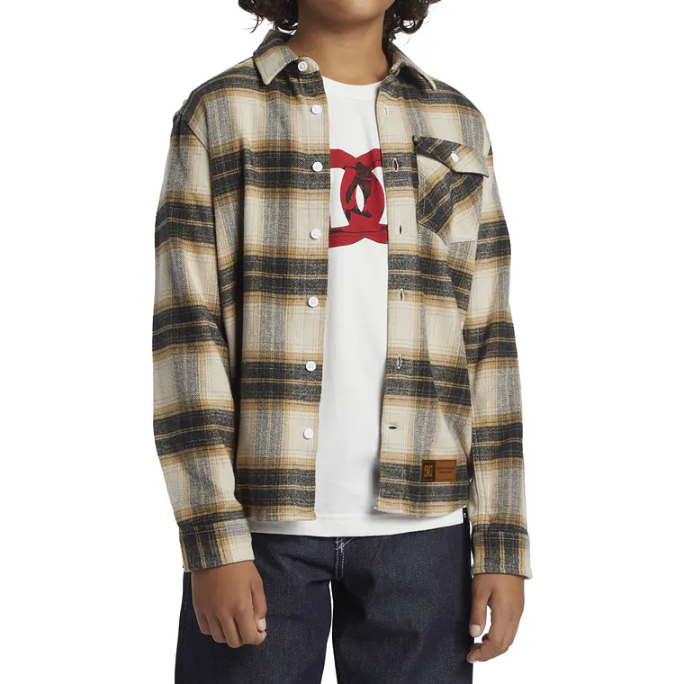 Camisa DC Kids Marshal Flannel Boy 1