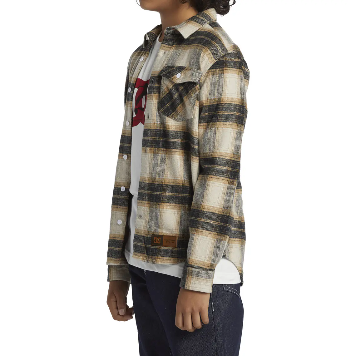 Camisa DC Kids Marshal Flannel Boy 3