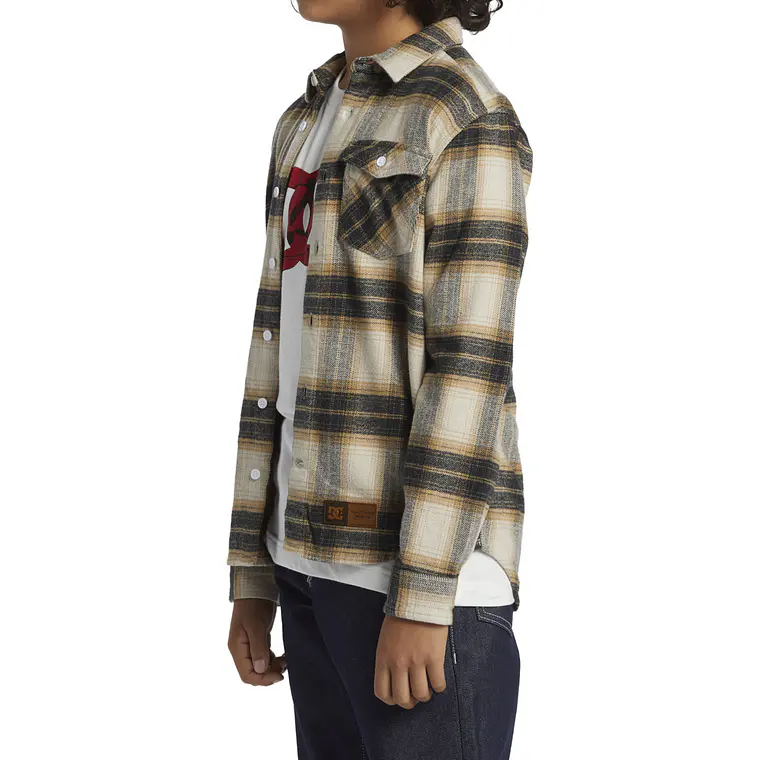 Camisa DC Kids Marshal Flannel Boy 3
