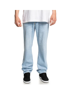 Calças DC Mens Worker Straight Denim