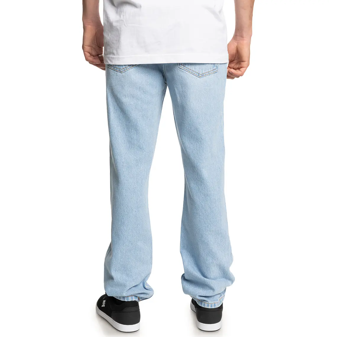 Calças DC Mens Worker Straight Denim 2