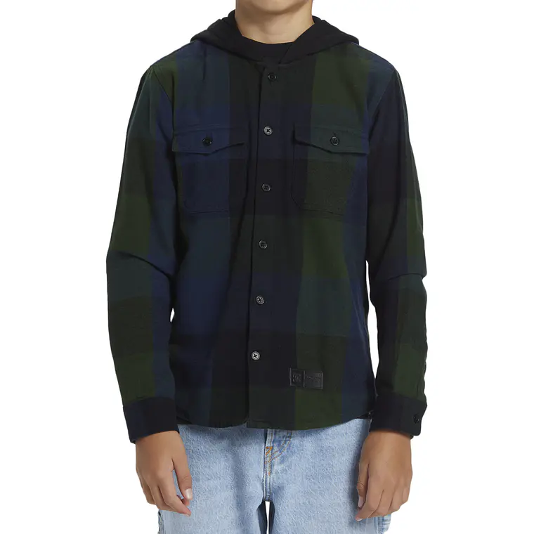 Camisa DC Kids Ruckus Hooded Boy 1