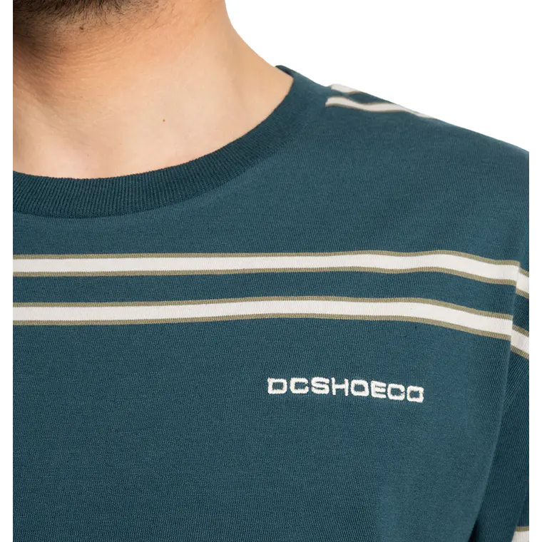 T-Shirt DC Mens Portside Stripe Ss 3