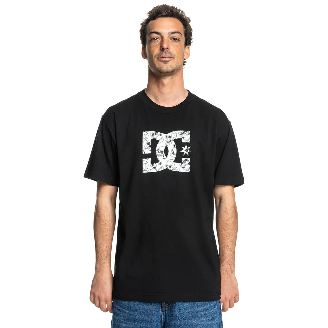 T-Shirt DC Mens Dc Star Skully Lhss 1