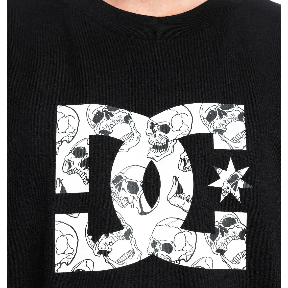 T-Shirt DC Mens Dc Star Skully Lhss 3