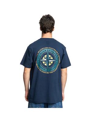 T-Shirt DC Mens True North Lhss