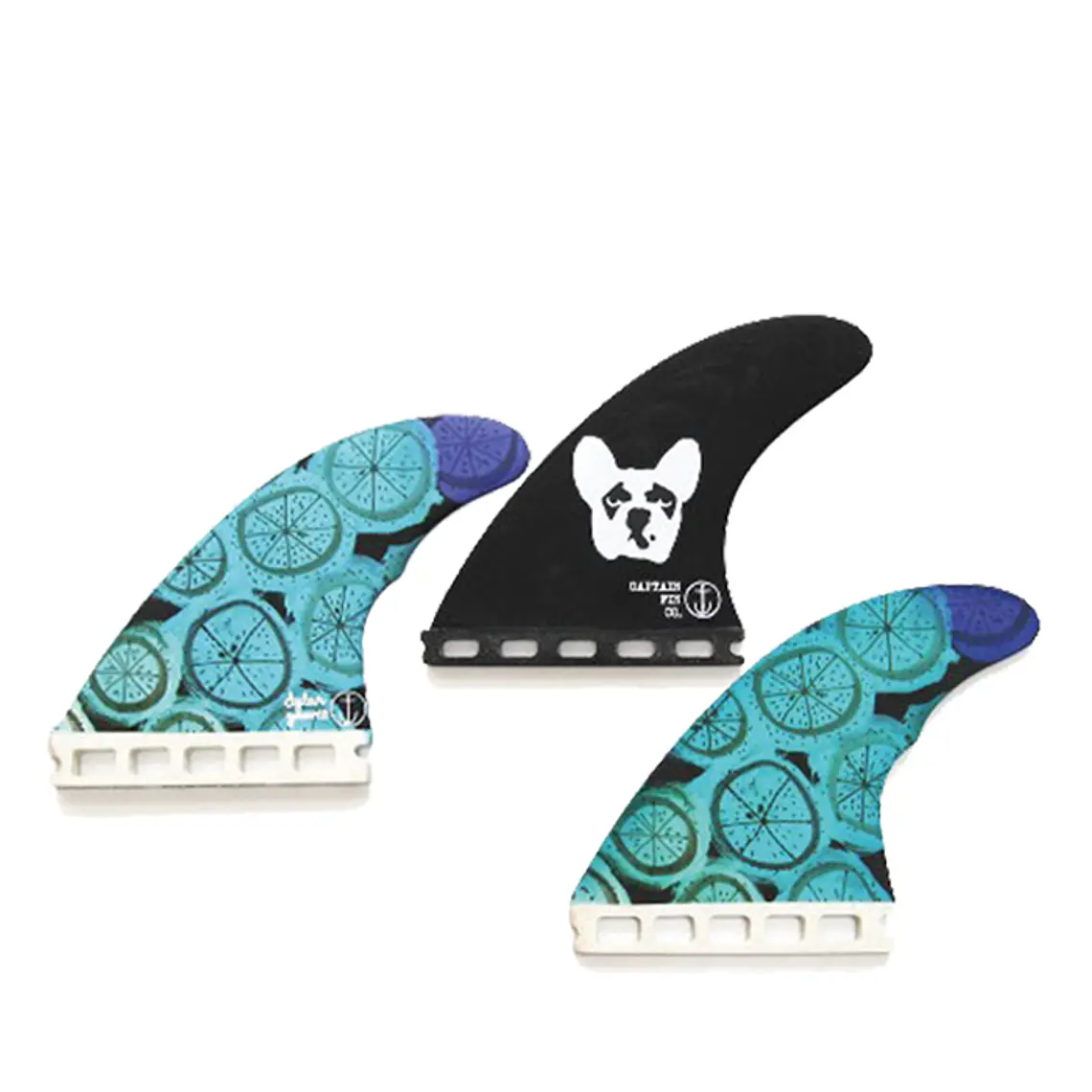 Quilhas Captain Fins Single Tab Dylan Graves TM 1