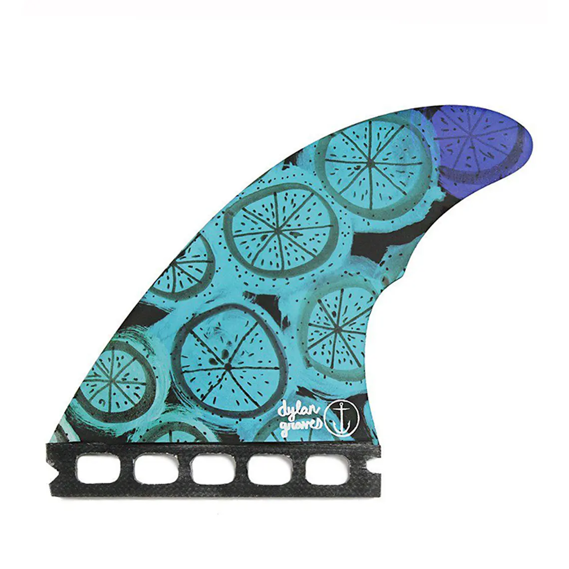 Quilhas Captain Fins Single Tab Dylan Graves TM 2