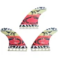 Captain Fins Single Tab Tanner Gudaukas Lava Flow - thumbnail 1