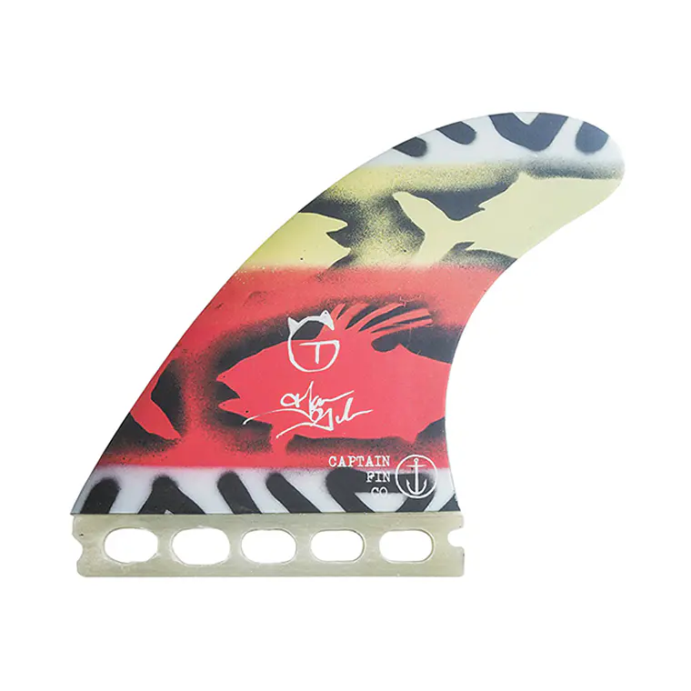 Captain Fins Single Tab Tanner Gudaukas Lava Flow 2