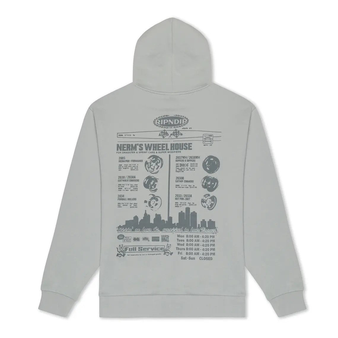 Sweat Hood Rip N Dip Nerm On Wheels 2