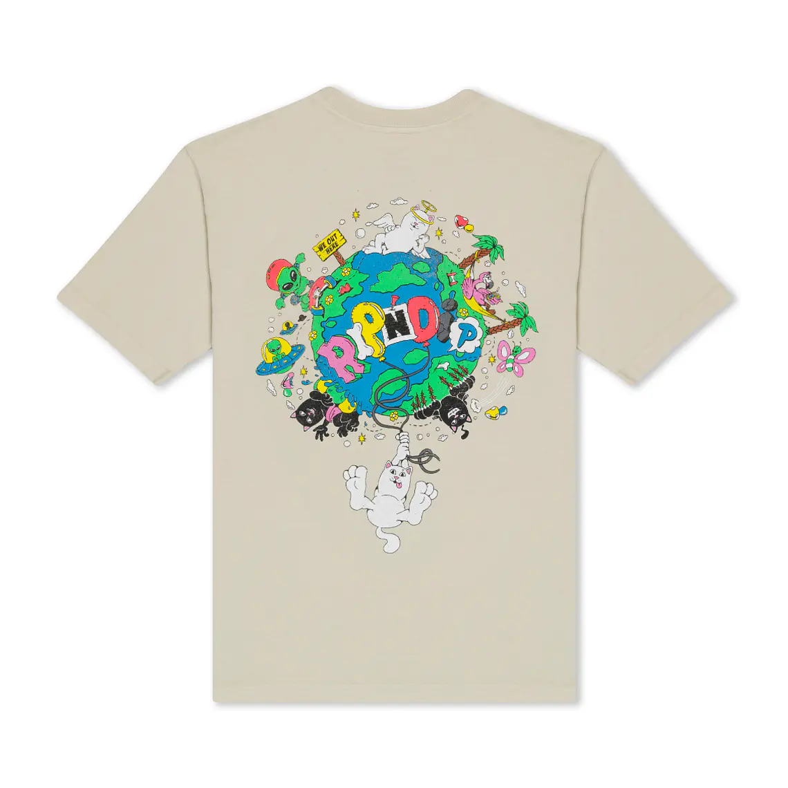 T-Shirt Rip N Dip Nerm World 1