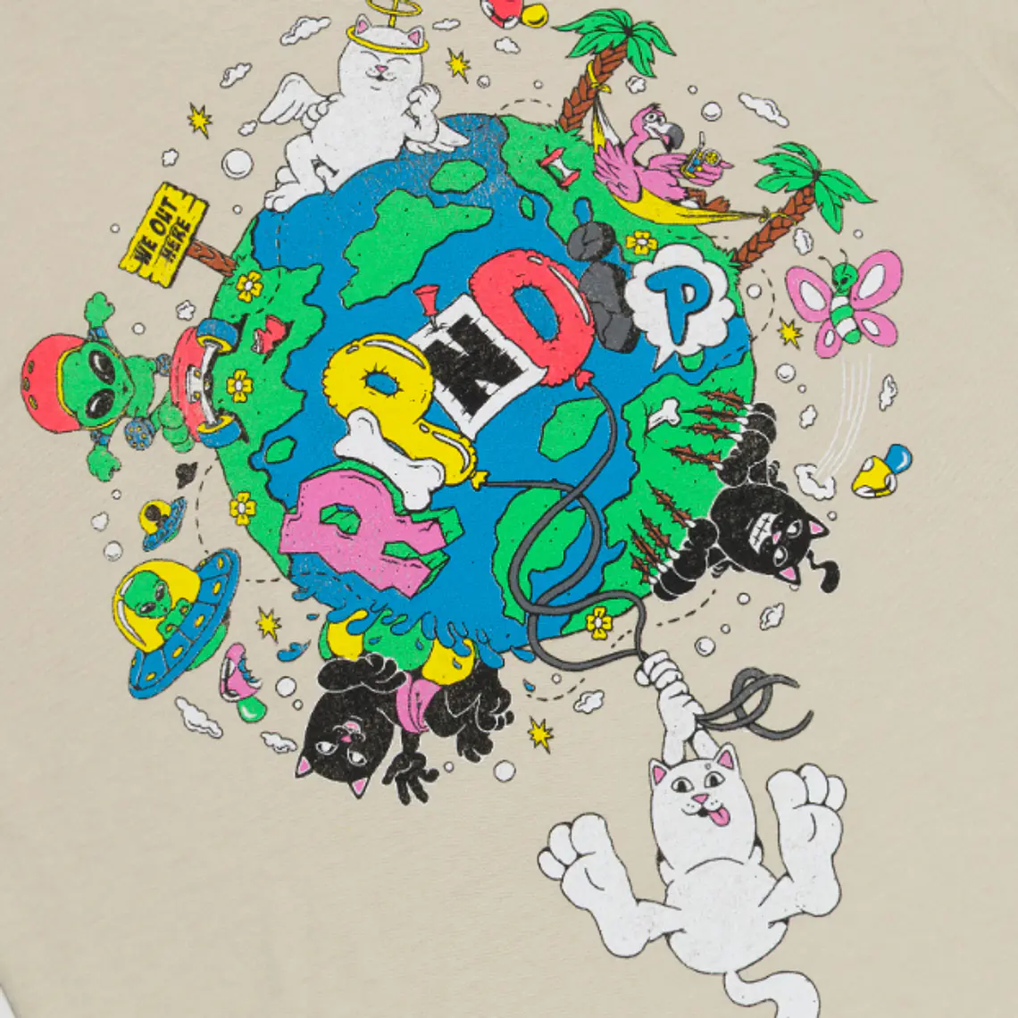 T-Shirt Rip N Dip Nerm World 4