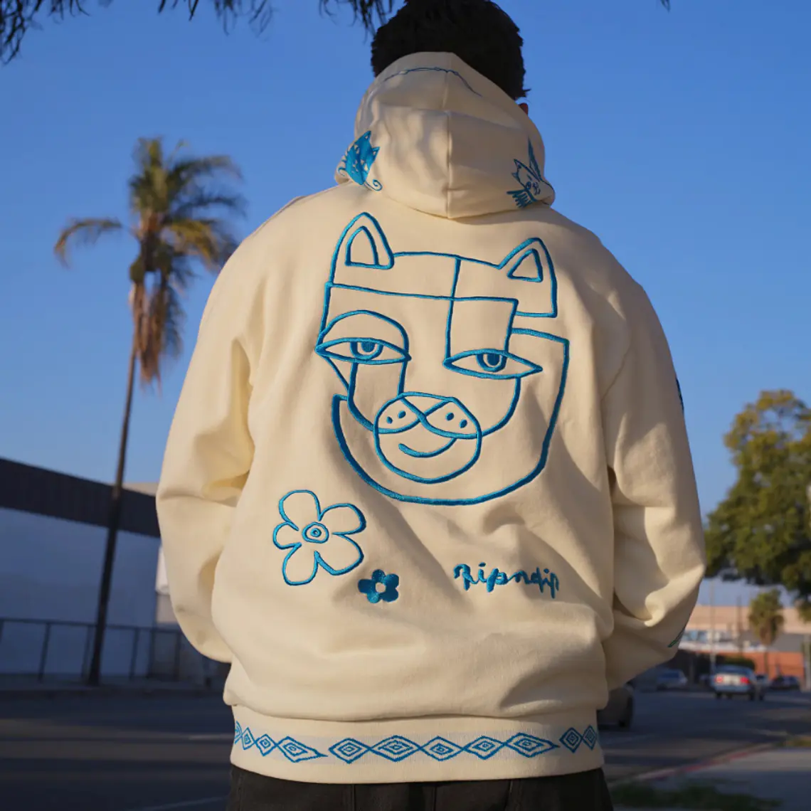 Sweat Hood Rip N Dip Blonded 1