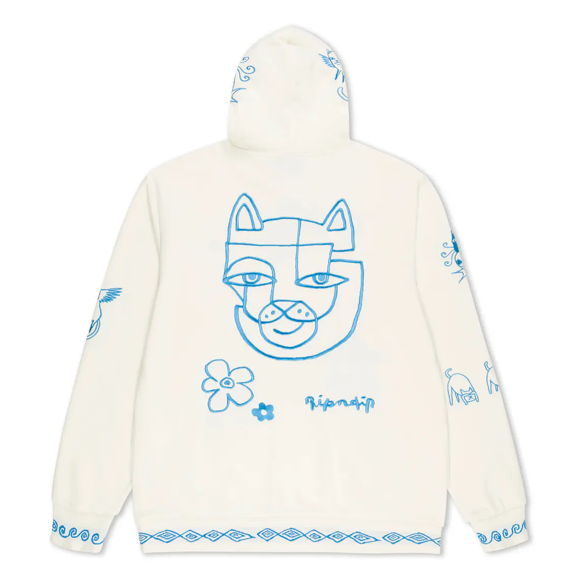 Sweat Hood Rip N Dip Blonded 3