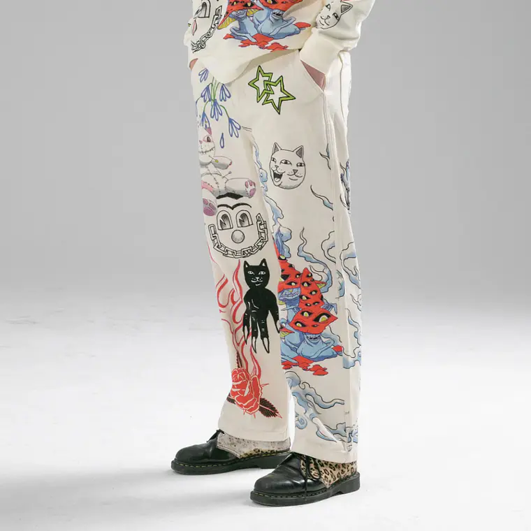 Calças Rip N Dip Travis Pants 1