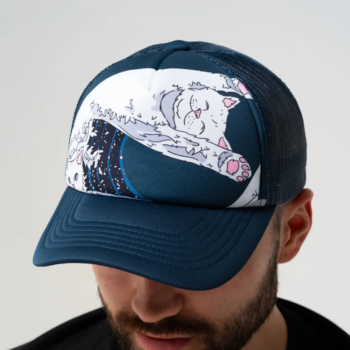 Boné Rip N Dip Great Wave Trucker Hat 3