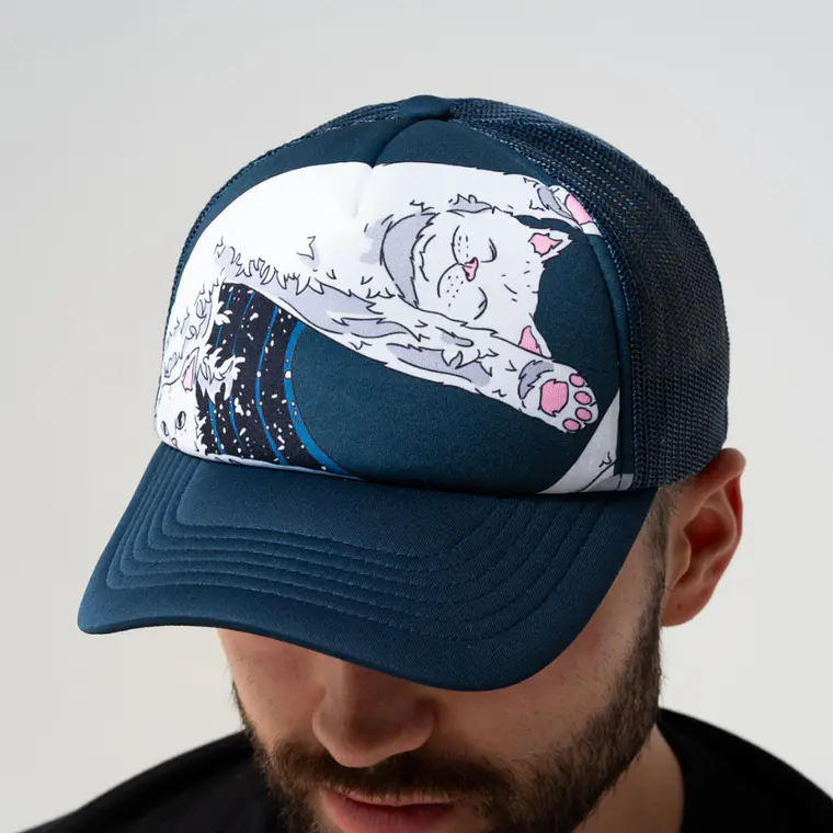 Boné Rip N Dip Great Wave Trucker Hat 3