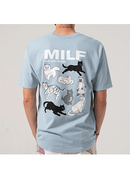 T-Shirt Rip N Dip Man I Love Felines