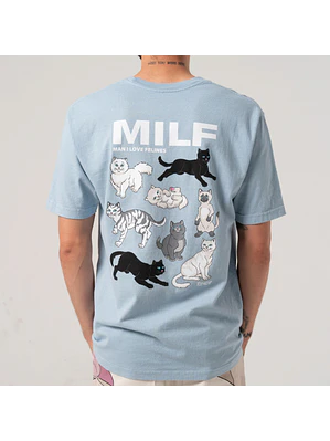 T-Shirt Rip N Dip Man I Love Felines