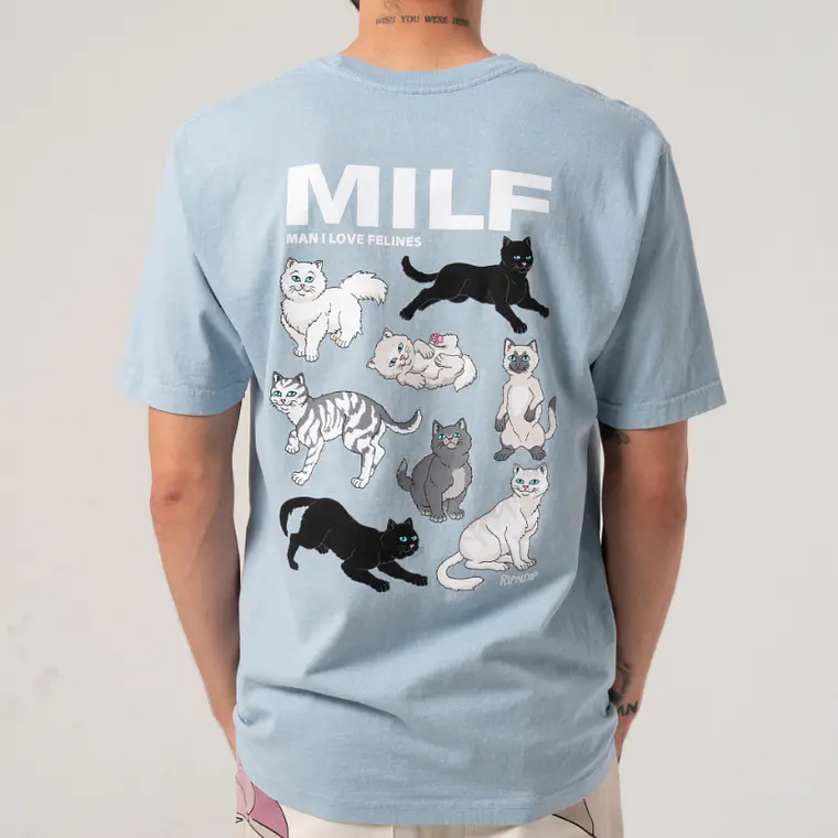 T-Shirt Rip N Dip Man I Love Felines 1
