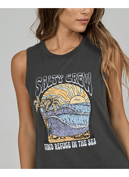 T-Shirt Alças Salty Crew Keyhole Muscle