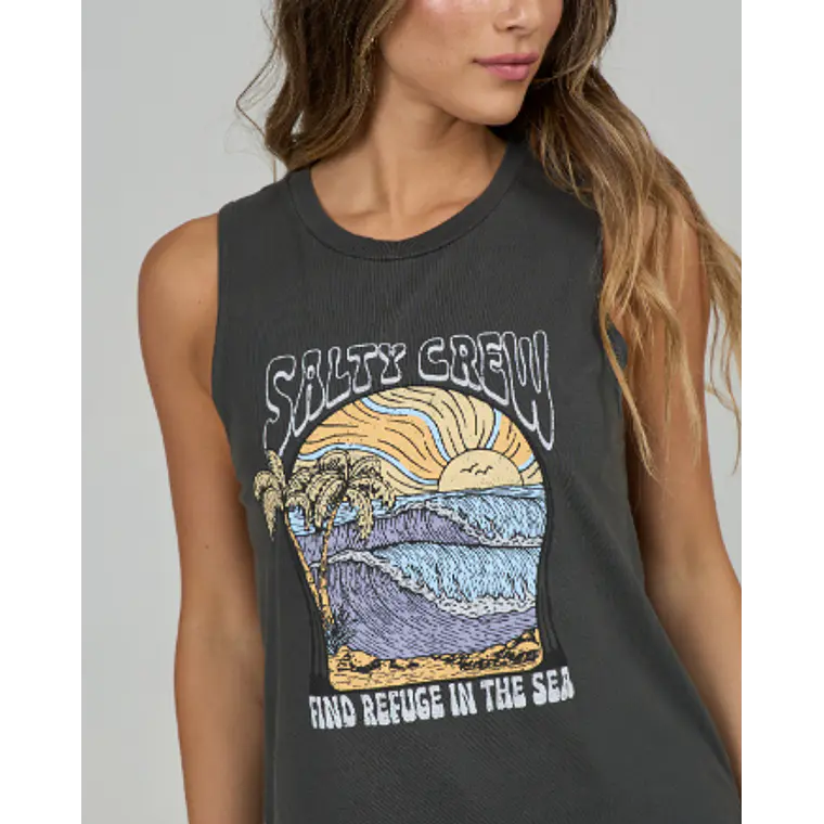 T-Shirt Alças Salty Crew Keyhole Muscle 1