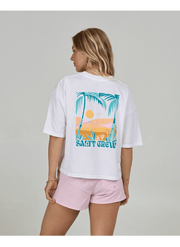 T-Shirt Salty Crew Travel Far Skimmer