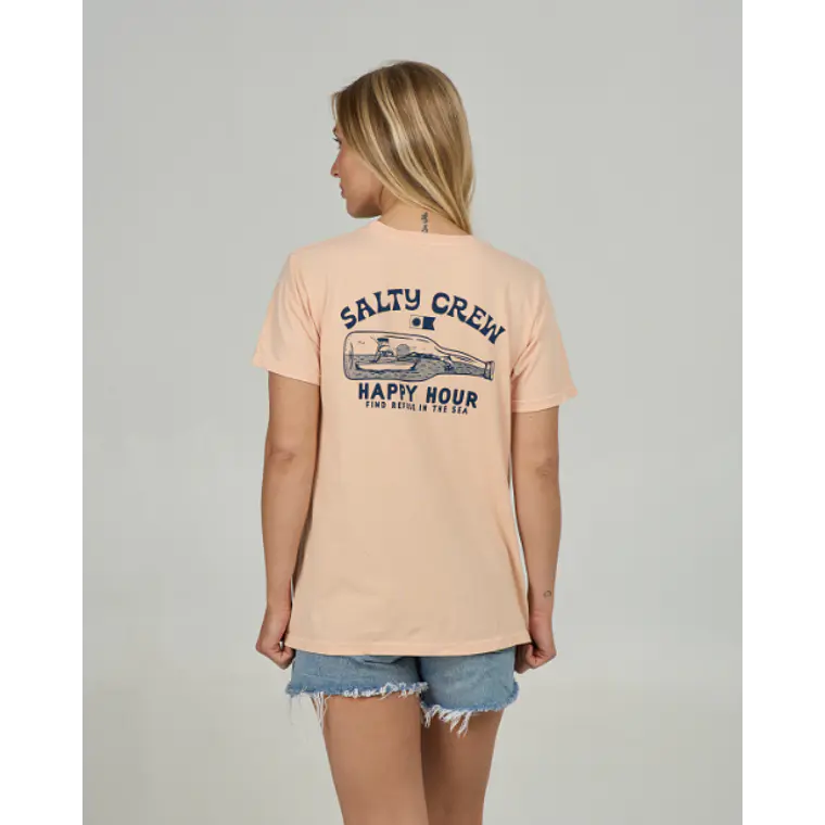T-Shirt Salty Crew Happy Hour BF Tee 1