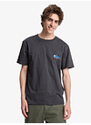 T-Shirt Quiksilver Ev Barrel Parad