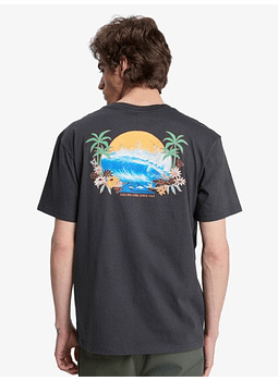 T-Shirt Quiksilver Ev Barrel Parad