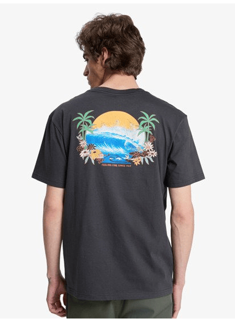 T-Shirt Quiksilver Ev Barrel Parad