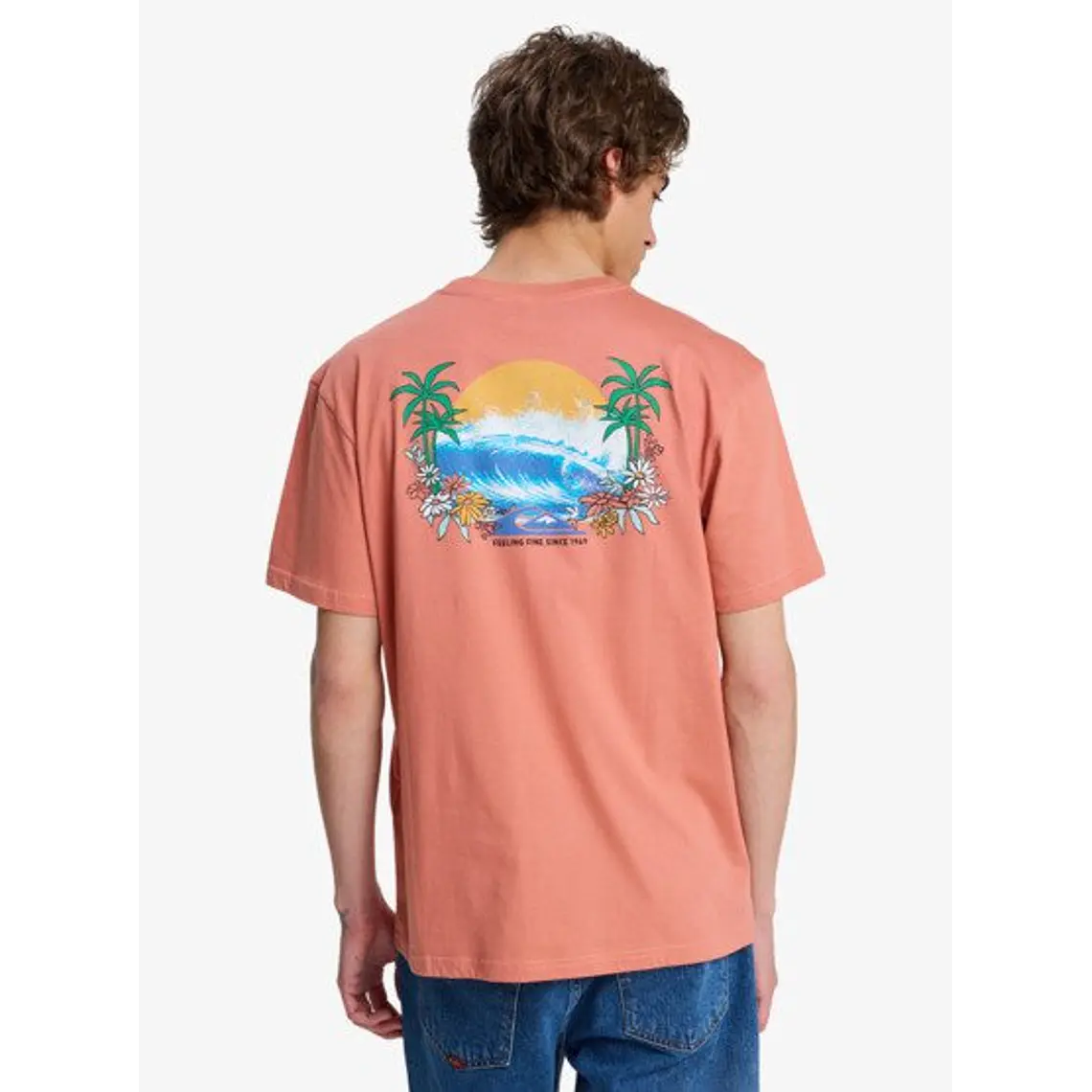 T-Shirt Quiksilver Ev Barrel Parad 1