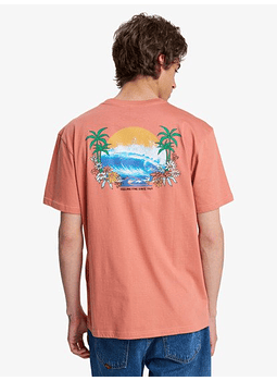 T-Shirt Quiksilver Ev Barrel Parad